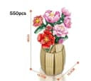 COIL Blumenstrauß Bausteinset 550 St Rosa Botanische Sammlung Bild 5
