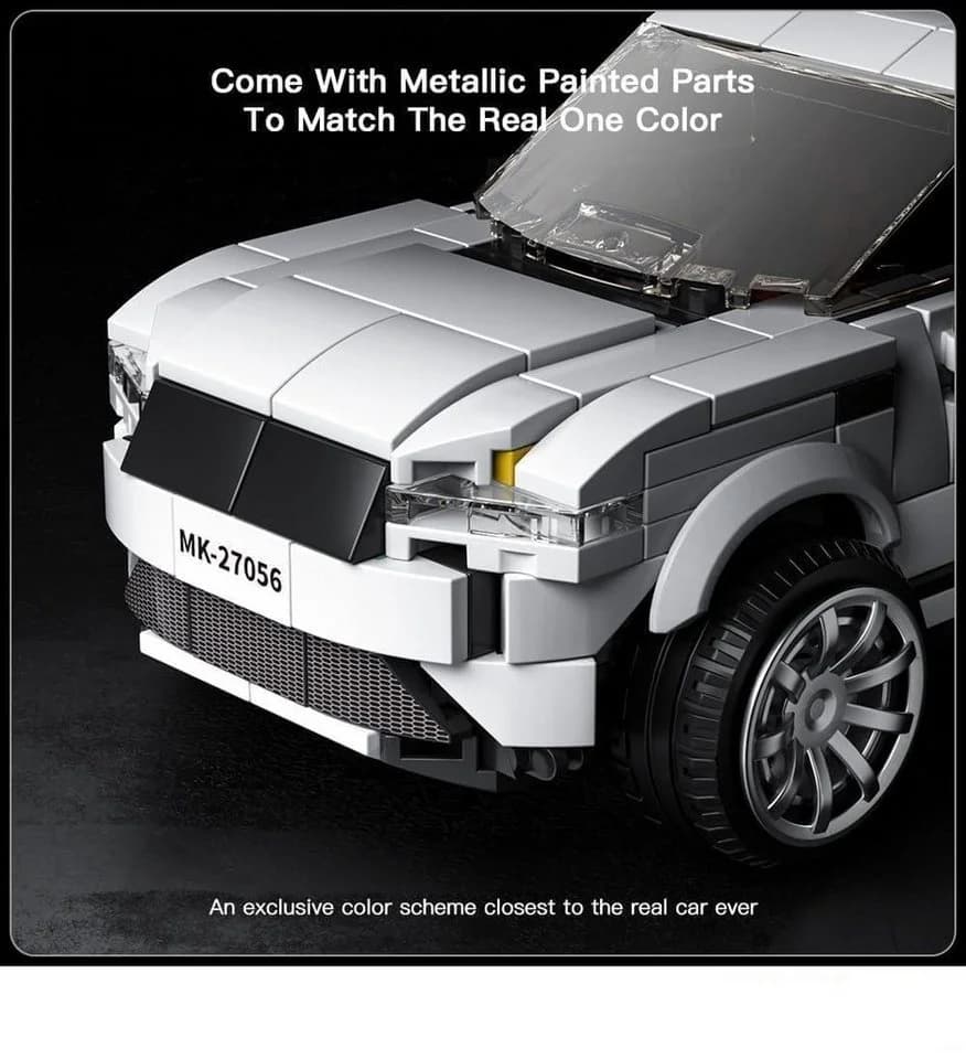 COIL Spielbausteine Range Rover Suv Modell 402 St. Weiß - Bild 5