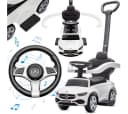 COIL Rutscherauto Mercedes AMG Weiß 3in1 mit Führungsgriﬀ Bild 2
