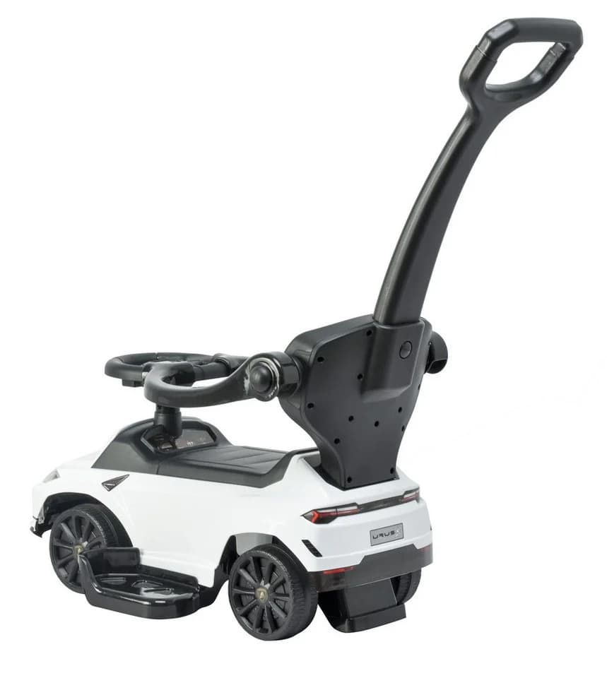 COIL Rutscherauto Babyrutscher 3in1 Weiß mit Druckgriff - Bild 3