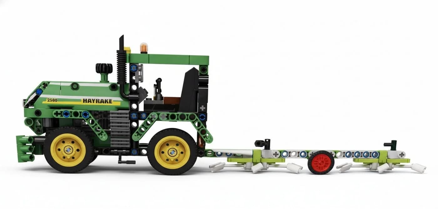 COIL Bausteinset 500 St. Landmaschinen Klemmblöcke Bunt - Bild 4