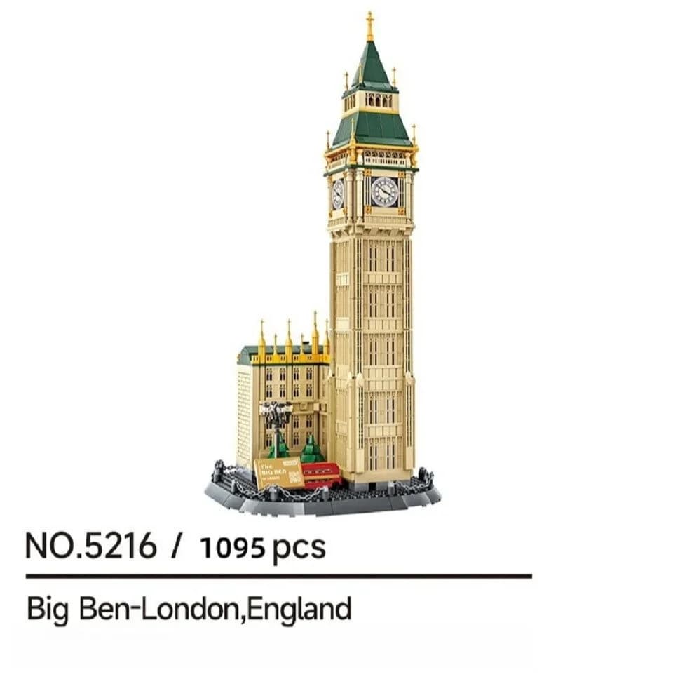 COIL Modellbausatz Big Ben Architekturmodell 1095 Spielbausteine - Bild 5