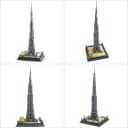 COIL Modellbausatz Burj Khalifa Tower Architekturmodell 555 Spielbausteine Bild 1
