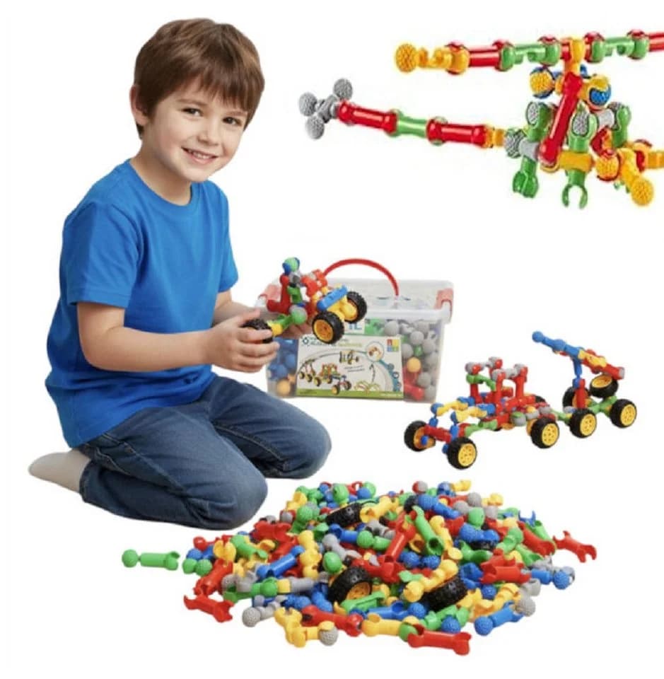 COIL Bausteine 170 St STEM Kunststoff Steckverbinder Spielzeug