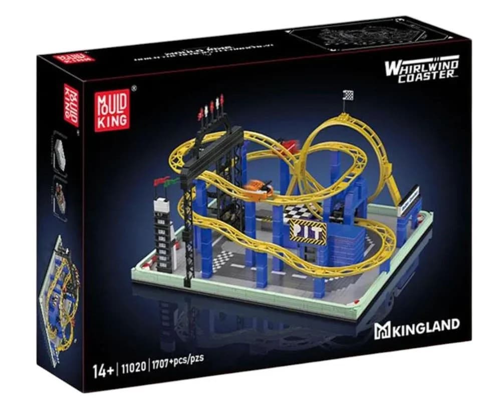 COIL Achterbahn Bausteinset 1707 Teile Motor inklusive - Bild 4