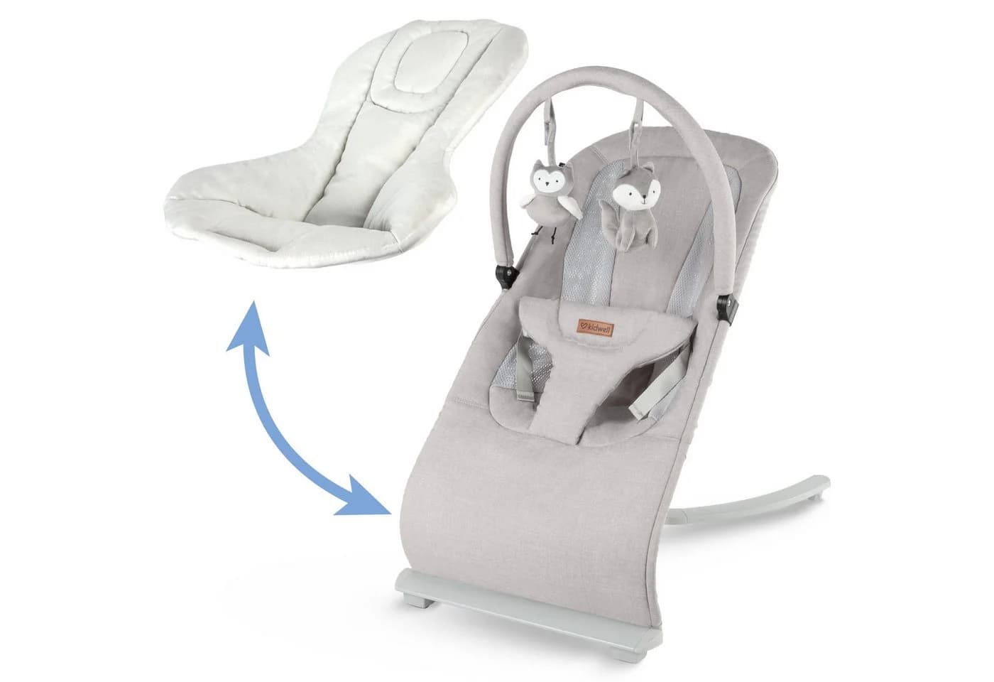COIL Babywippe Baby Bouncer 4-fach Verstellbar Anti-Rutsch-Elemente - Bild 3