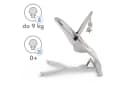 COIL Babywippe Baby Bouncer 4-fach Verstellbar Anti-Rutsch-Elemente Bild 4