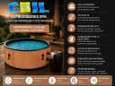 COIL Aufblasbarer Whirlpool SPA mit Hydromassage & Heizung Bild 1