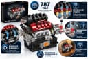 COIL V8 Motor mit Getriebe – 787 Teile Konstruktionsbausatz Bild 1