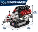 COIL V8 Motor mit Getriebe – 787 Teile Konstruktionsbausatz Bild 3