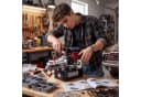 COIL V8 Motor mit Getriebe – 787 Teile Konstruktionsbausatz Bild 5