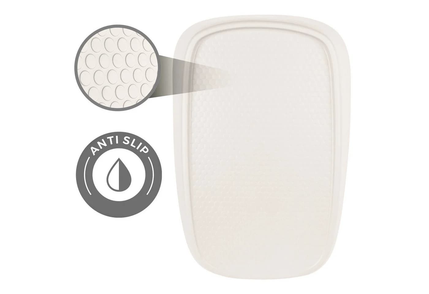 COIL Wickelauflage Beige EVA-Schaum Wickelmulde mit 11 cm Rand - Bild 5