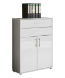 Aktenschrank Office Edition Grau/Weiß Mömax DE Bild 2