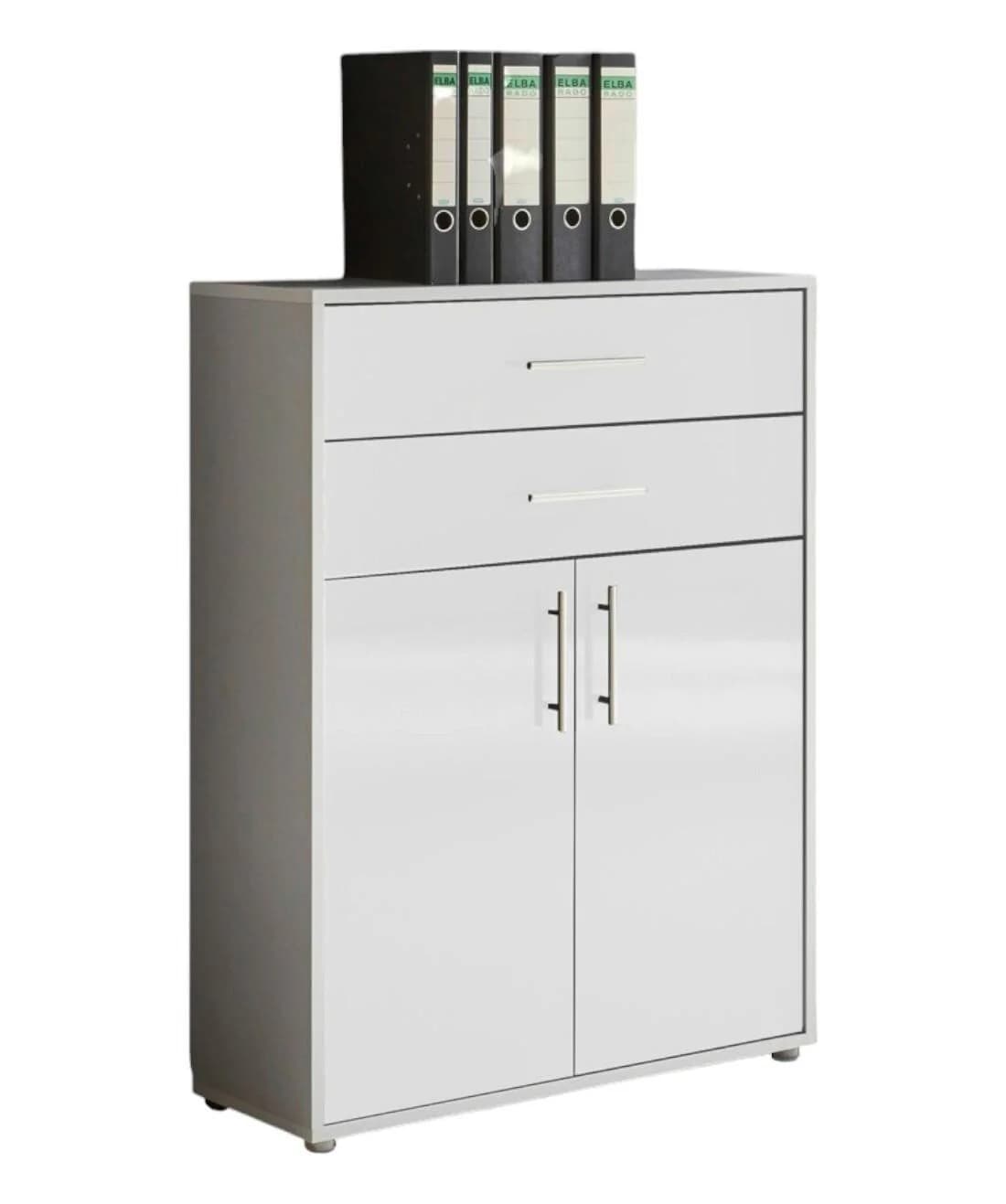 Aktenschrank Office Edition Grau/Weiß Mömax DE - Bild 4