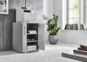 BMG Möbel Aktenschrank Druckerschrank Office Edition Weiß Matt Bild 3