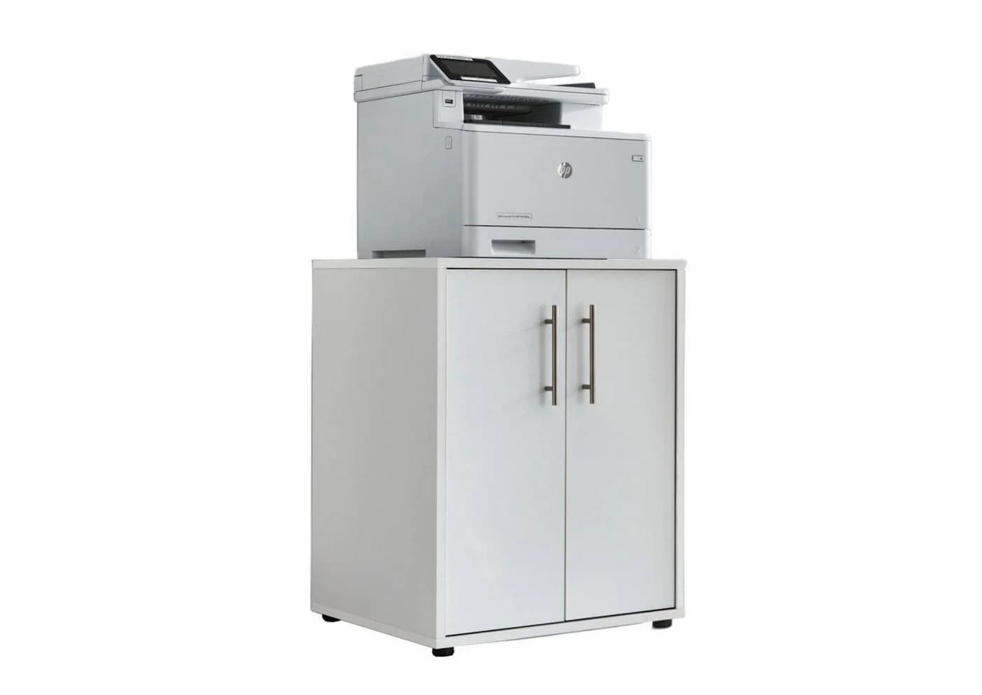 BMG Möbel Aktenschrank Druckerschrank Office Edition Weiß - Bild 2