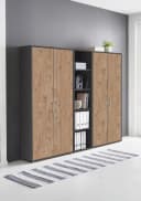 BMG Möbel Aktenschrank Set Office Edition 10 mit Regal, abschließbar Bild 1