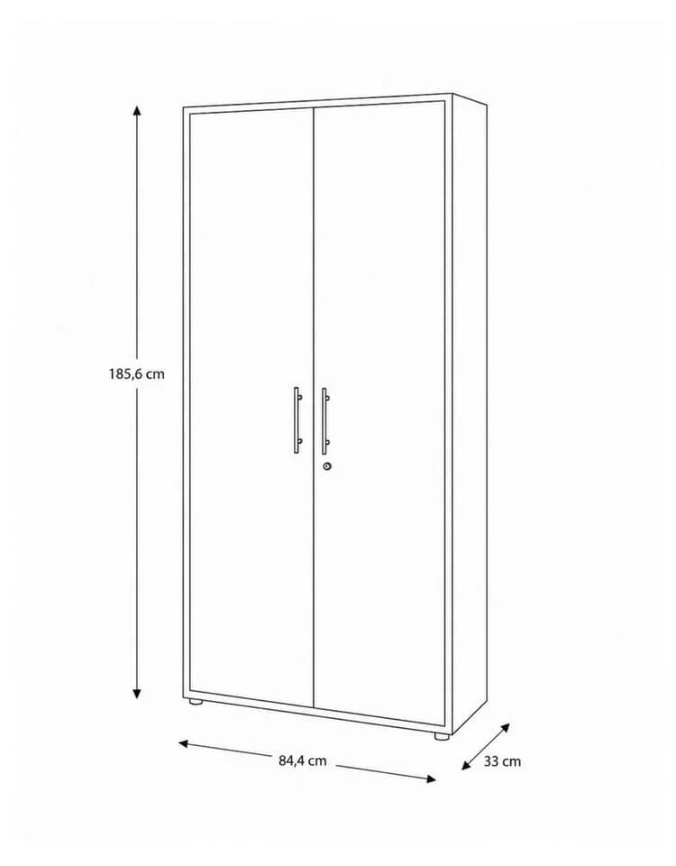 BMG Möbel Aktenschrank Office Edition abschließbar 5 OH - Bild 3