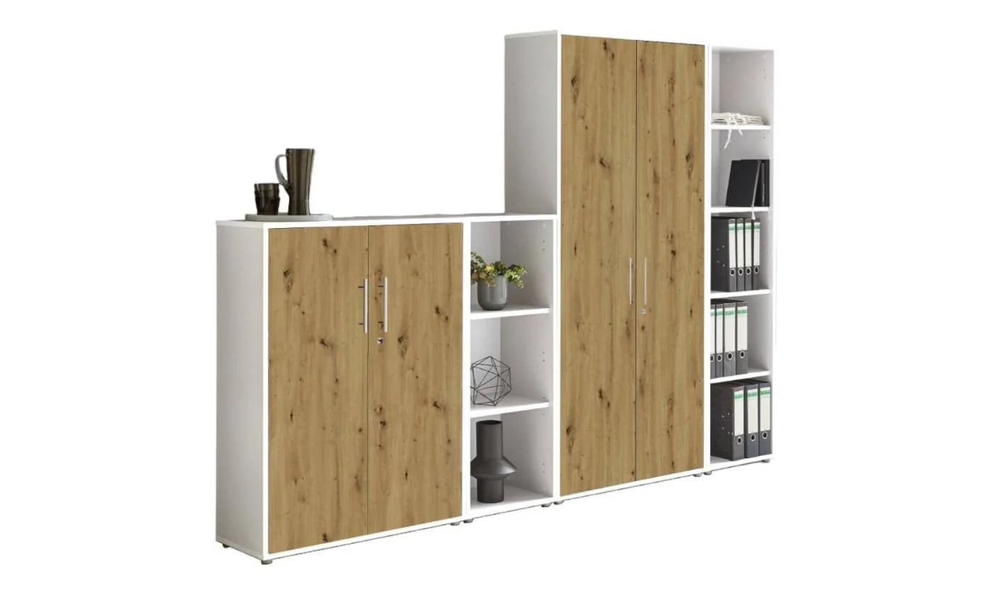 BMG Möbel Aktenschrank Office Edition 4 - 4tlg Schrankwand Set - Bild 2