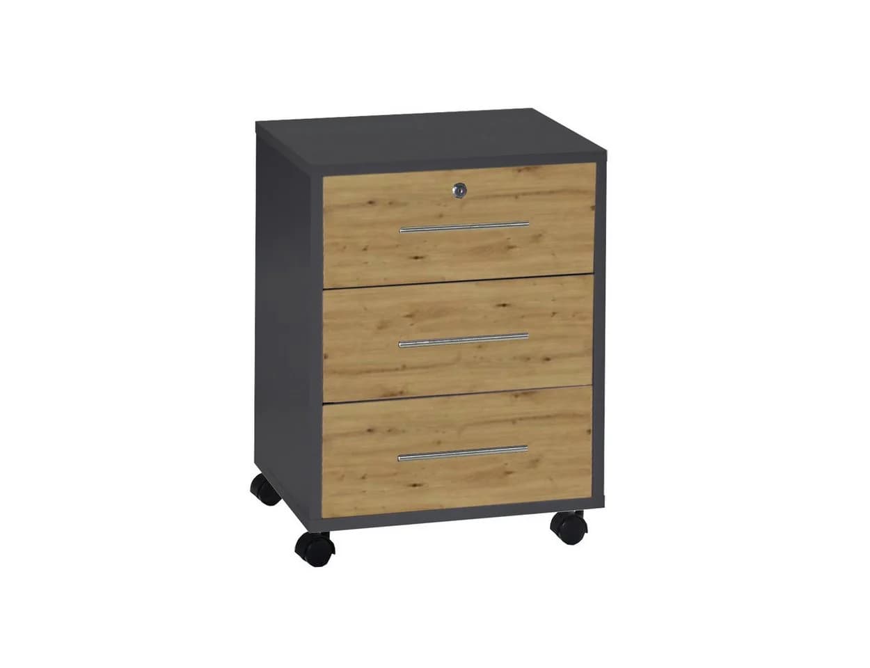 BMG Möbel Rollcontainer Office Edition 3 Schubladen abschließbar
