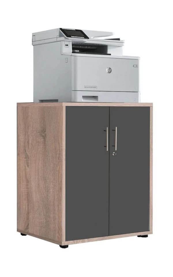 BMG Möbel Druckerschrank Office Edition mit 2 Einlegeböden - Bild 2