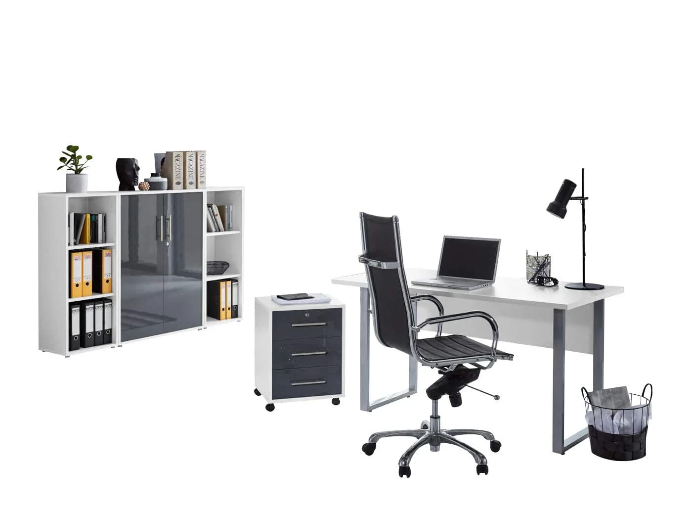BMG Möbel Büromöbel-Set Office Edition Mini Set 2, 5-teilig - Bild 2