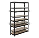 PROREGAL® Schwerlastregal APOLLO 2-tlg. Schwarz Stecksystem Bild 5