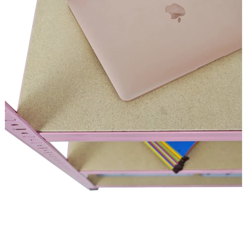 PROREGAL® Wohnregal PINK LADY 5 Ebenen Rosa Metall - Bild 4