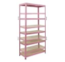 PROREGAL® Wohnregal PINK LADY 5 Ebenen Rosa Metall Bild 5