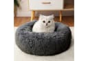 CALIYO Flauschiges Katzenbett Dunkelgrau Waschbar Bild 2