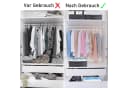CALIYO Aufbewahrungsbox Unterwäsche-Organizer 8-Tlg. Grau Faltbar Bild 1