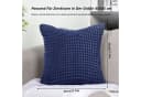 TAN.TOMI Kissenbezug Kord Uni Blau 2er Set Bild 4