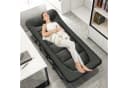 CALIYO Feldbett Campingbett klappbar mit Kissen Schwarz Bild 1