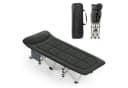 CALIYO Feldbett Campingbett klappbar mit Kissen Schwarz Bild 2