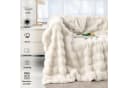 CALIYO Kuscheldecke Flauschig Warme Sofadecke Kunstfelldecke Bild 4