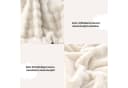 CALIYO Kuscheldecke Flauschig Warme Sofadecke Kunstfelldecke Bild 5