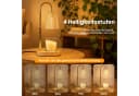 DAITORE Duftlampe Kerzenwärmer mit Timer, Dimmer & Höhenverstellung, Gold Bild 5