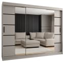 ABIKS MÖBEL Schwebetürenschrank RUBINO V 250 Schlafzimmerschrank mit Schiebetüren Bild 2