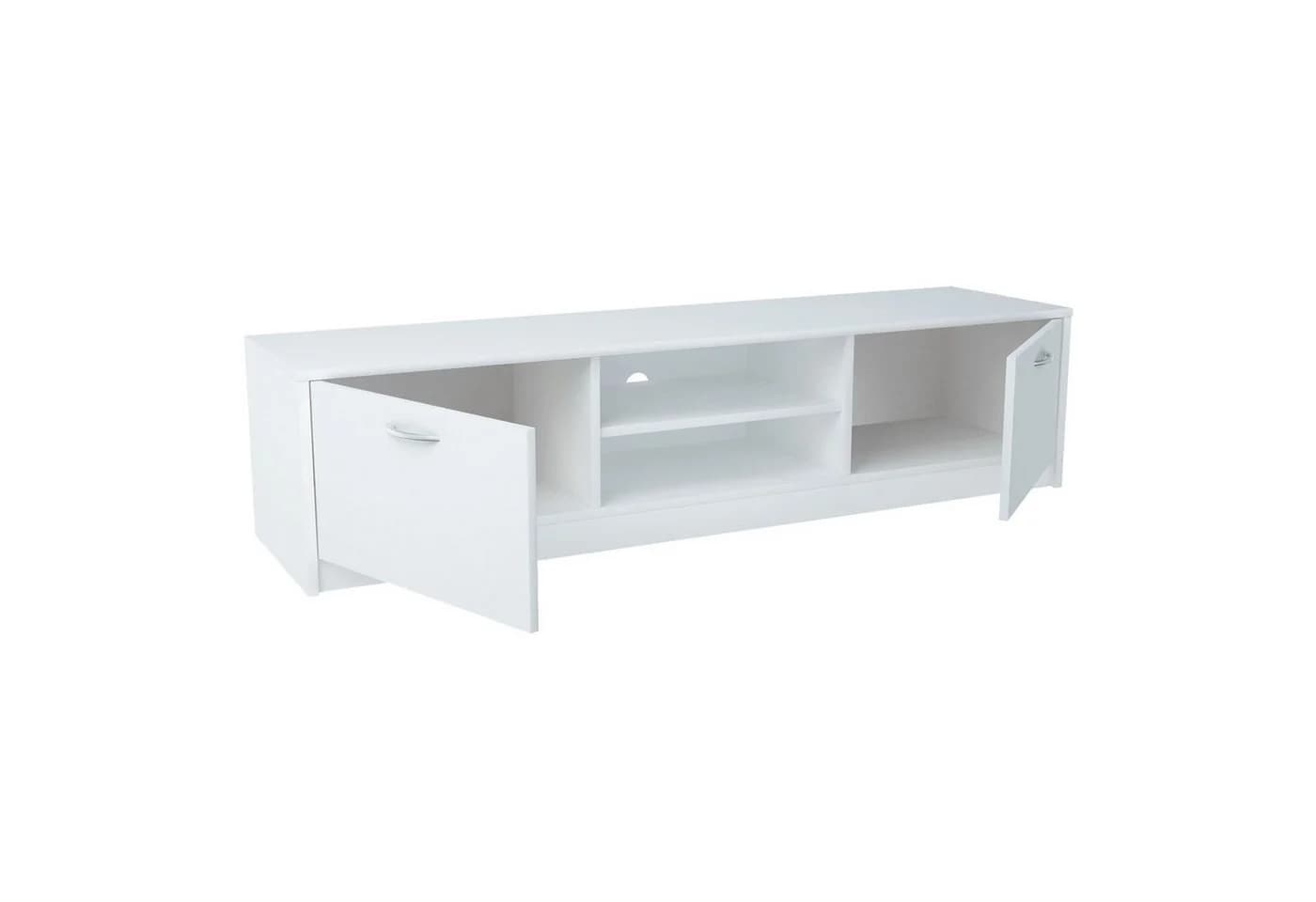 Home Collective TV-Schrank 160cm weiß matt - Bild 4