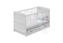 Kids Collective Babybett Weiß Umbaubar Mit Schublade Bild 4
