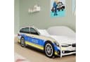 Kids Collective Autobett Kinderbett Polizei Motiv mit Rausfallschutz Bild 5