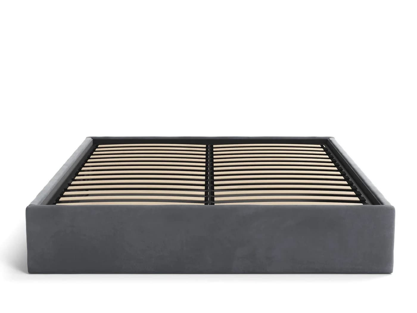 Home Collective Polsterbett Doppelbett 140x200 cm Graphit