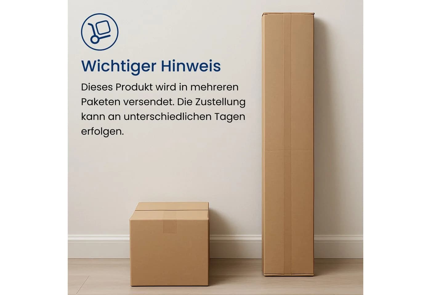 Home Collective Polsterbett Doppelbett mit Lattenrost und Stauraum Beige - Bild 5