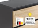 Home Collective Kommode mit 6 Schubladen Anthrazit Artisan Eiche Bild 4