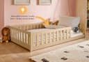 Kids Collective Kinderbett Bodenbett Natur Kiefernholz Bild 4