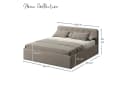 Home Collective Polsterbett mit Stauraum und verstellbarem Lattenrost Bild 1