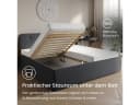 Home Collective Polsterbett mit Stauraum und verstellbarem Lattenrost Bild 3