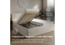 Home Collective Polsterbett mit Bettkasten und verstellbarem Lattenrost Bild 5