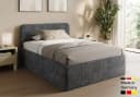 Home Collective Polsterbett mit Stauraum & verstellbarem Lattenrost Bild 2