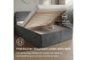 Home Collective Polsterbett mit Stauraum & verstellbarem Lattenrost Bild 4